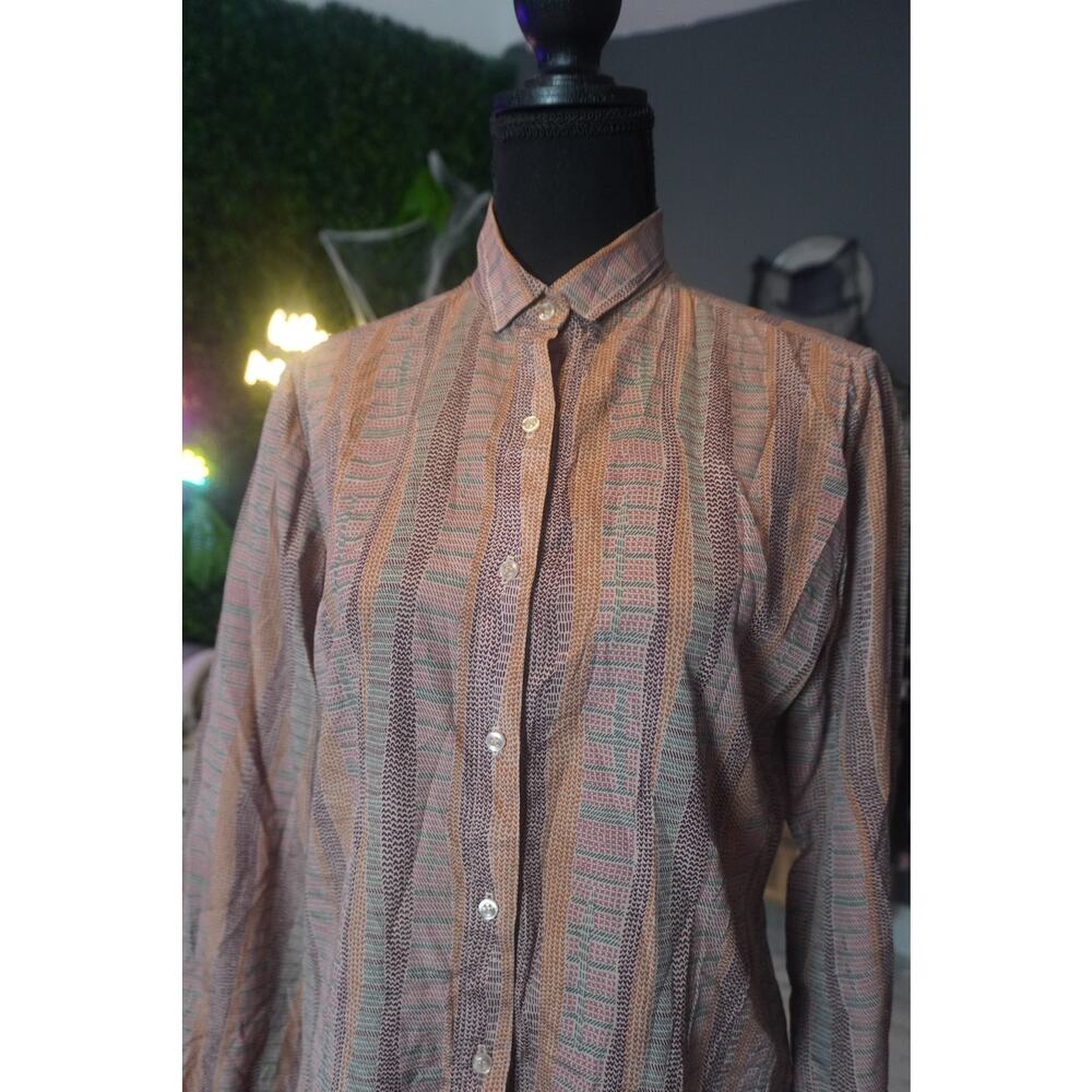 Vintage Adelaar Button up Long sleeve blouse